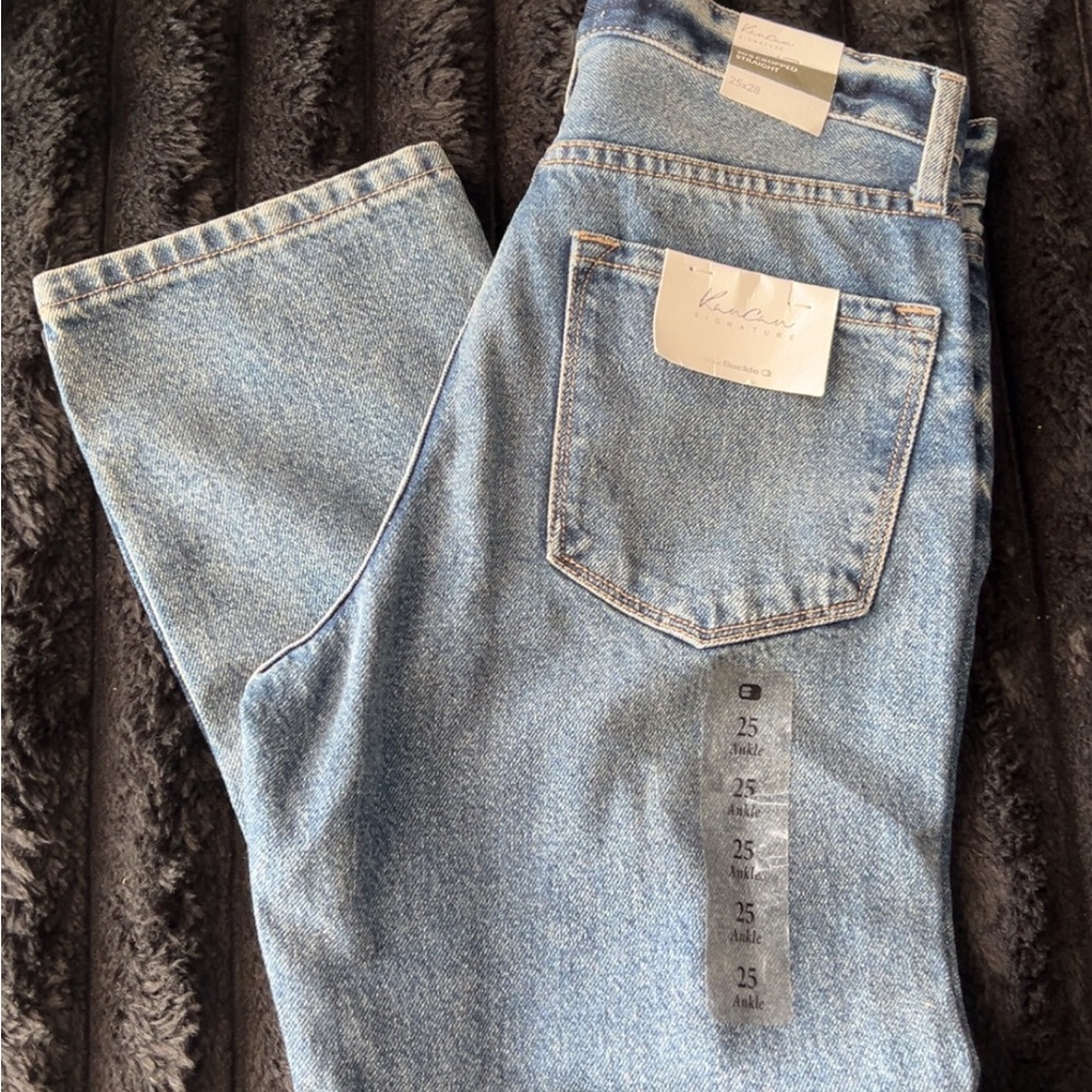 KanCan Light Blue Straight Jeans